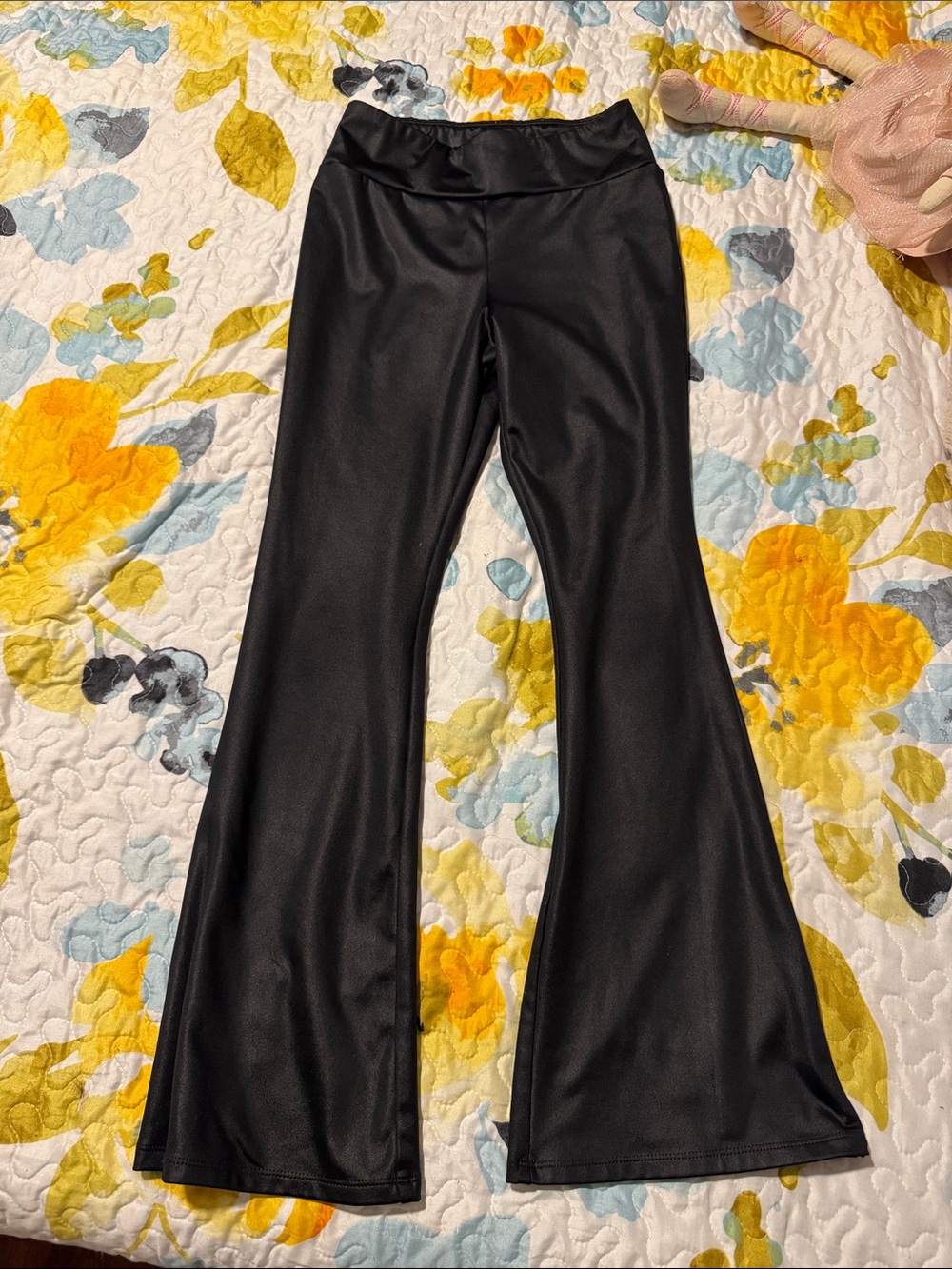 art class Black Satin Skirt